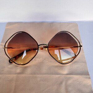 Chloé Poppy Diamond-Shape Sunglasses (CE159S) – Made in Italy
